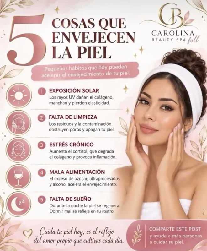 Hábitos para el cuidado de la piel